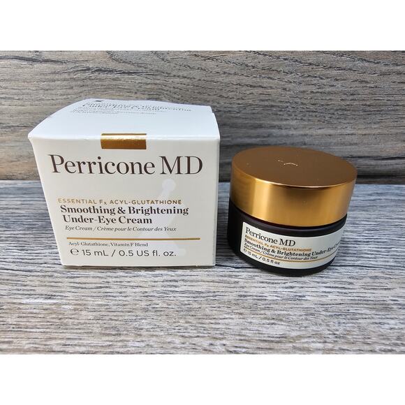 Perricone MD Essential Fx AG Smoothing & Brightening Under-Eye Cream 0.5 oz - Picture 1 of 5